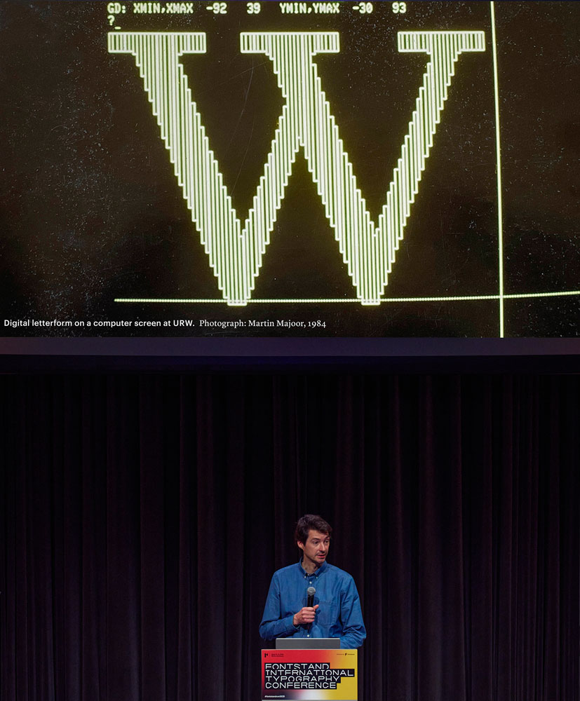 Ferdinand Ulrich speaking at the Fontstand Conference in Berlin, 11 April 2026
