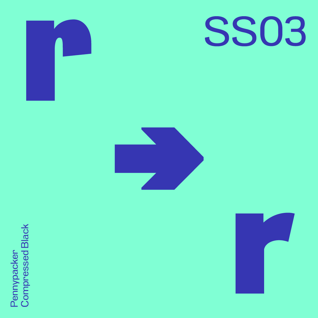 Use Stylistic Set SS03 for alternate r
